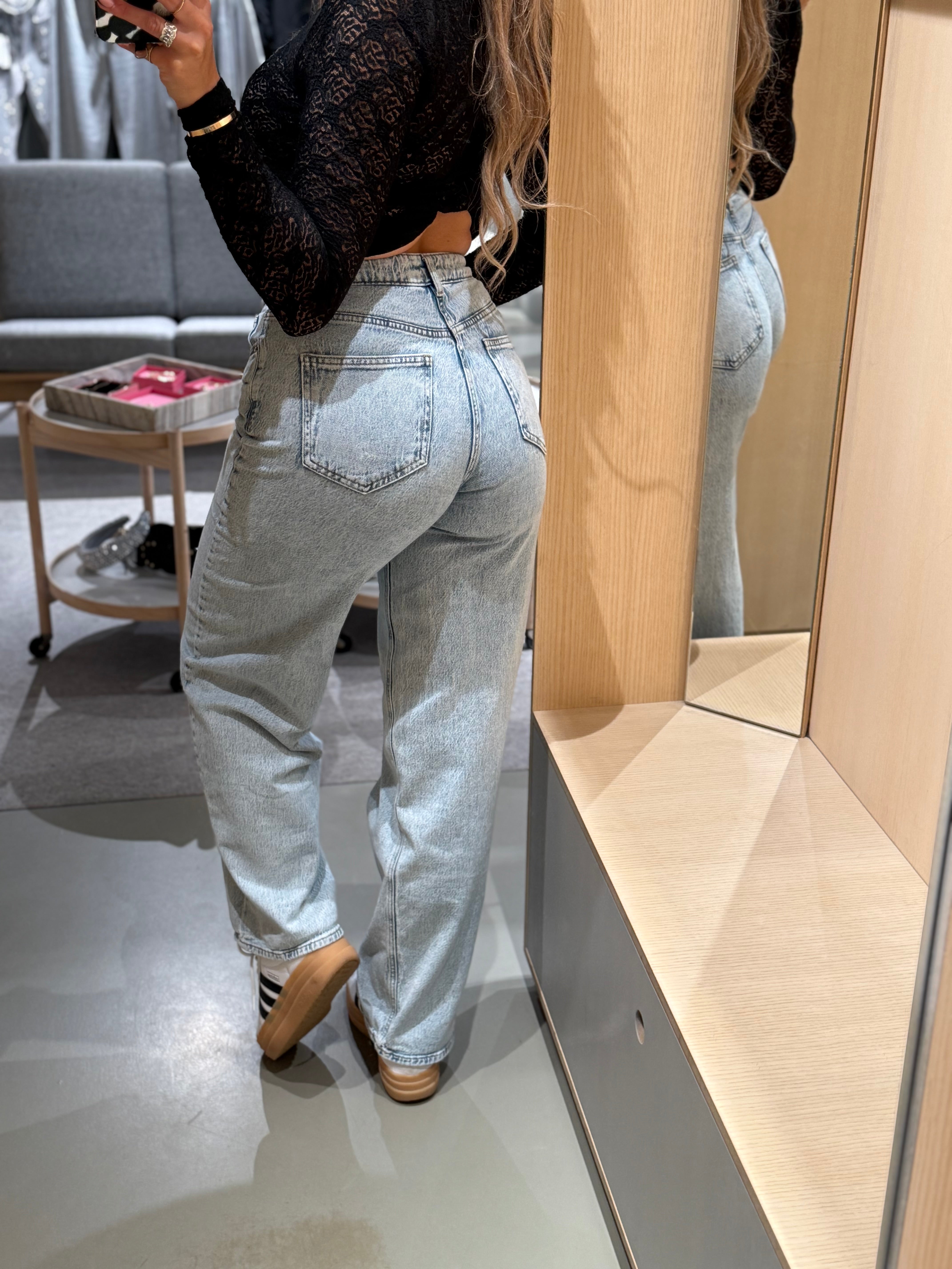 VIFREYA Jeans - Light Blue Denim